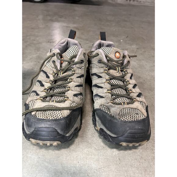Merrell Men's Moab 3 III Outdoor Hiking Athletic Trainer Shoes Walnut Size 11 - Picture 1 of 13